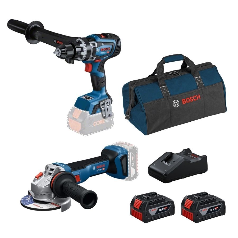 Bosch GSB 18V-150 C + GWS 18V-11 S