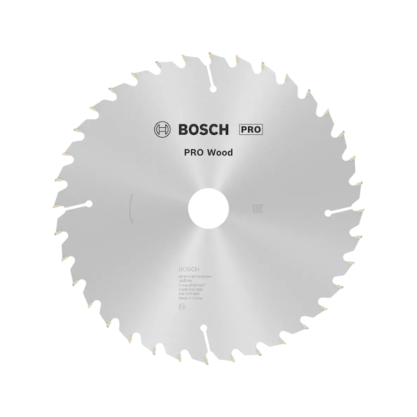 Bosch Daire Testere Bıçağı Ahşap 230x30mm 36 Diş
