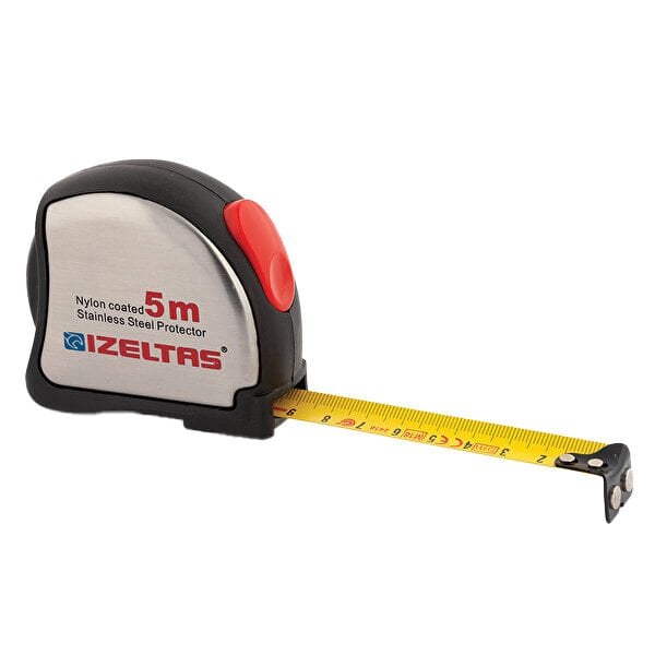 İzeltaş Krom Şerit Metre 5 m