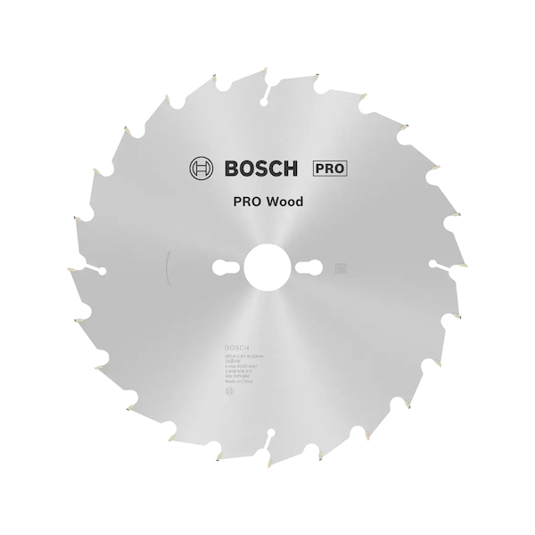 Bosch Daire Testere Bıçağı Ahşap 254x30mm 24 Diş