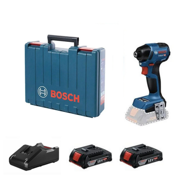 Bosch GDR 18V-220 C Akülü Somun Sıkma 2 Ah x 2 adet