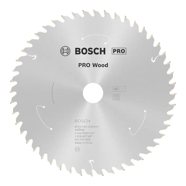 Bosch Akülü Daire Testere Bıçağı Ahşap