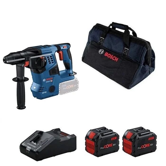 Bosch GBH 18V-28 C Akülü Kırıcı Delici 12 Ah x 2 adet