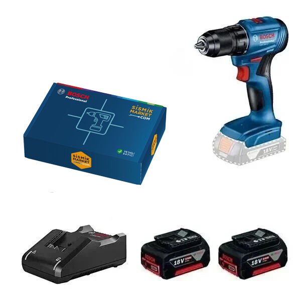 Bosch GSR 185-LI Akülü Vidalama 5 Ah x 2 adet