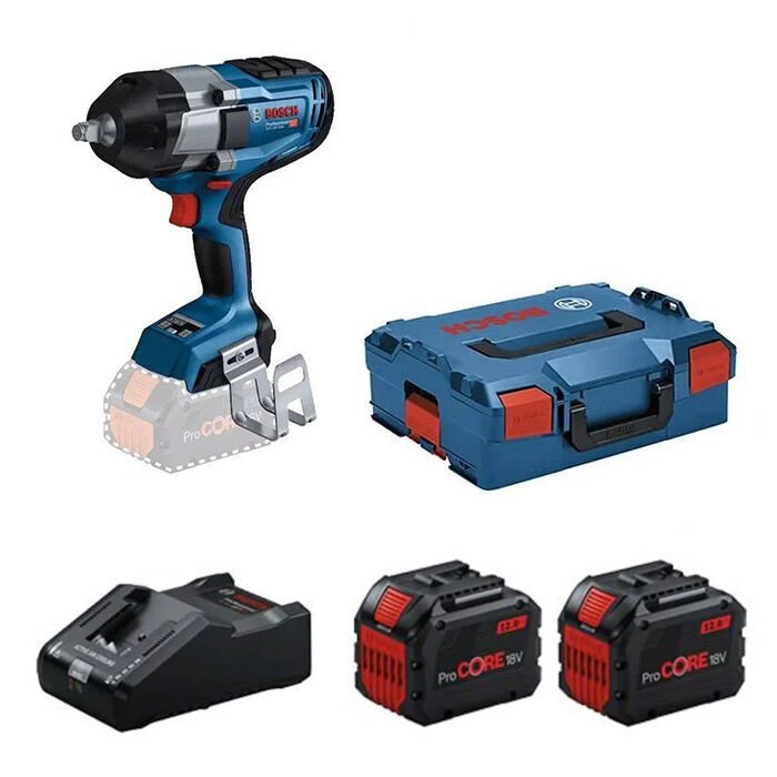 Bosch GDS 18V-1000 Akülü Somun Sıkma 12 Ah x 2 adet