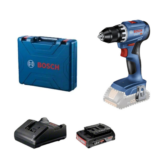 Bosch GSR 18V-45 Akülü Vidalama 2 Ah x 1 adet