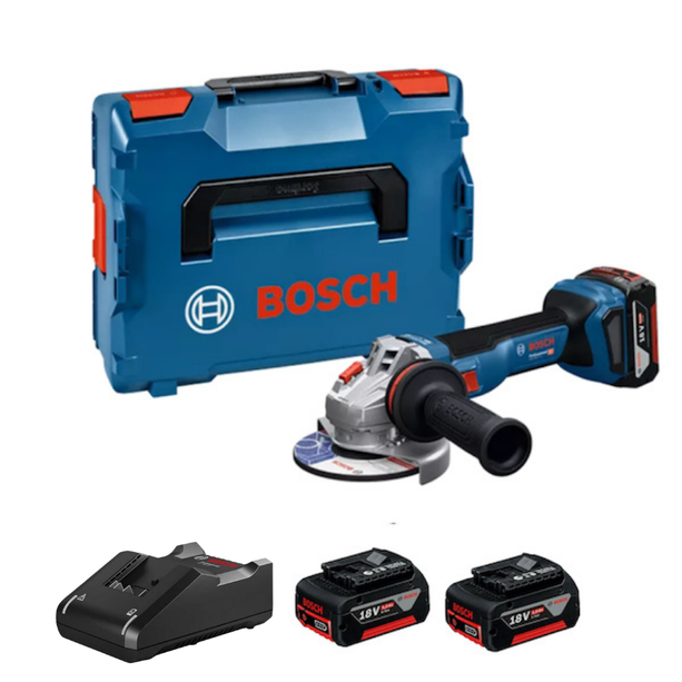 Bosch GWS 18V-11 Akülü Taşlama 5 Ah x 2 adet