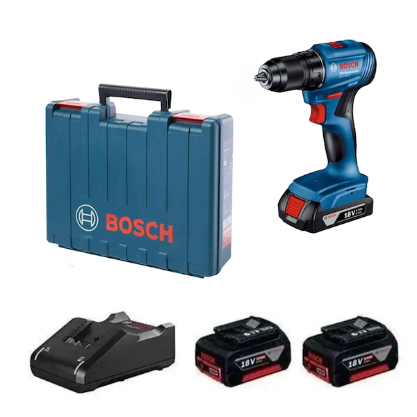 Bosch GSR 185-LI Akülü Vidalama 4 Ah x 2 adet