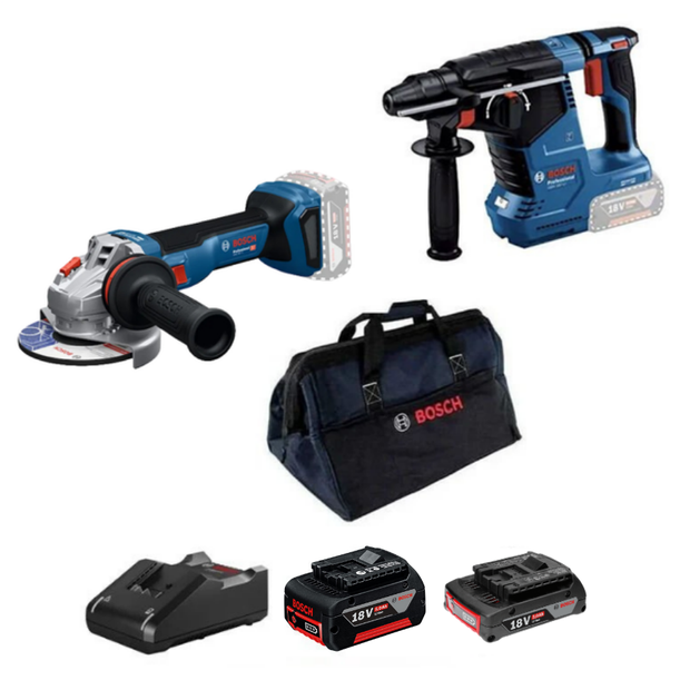 Bosch GBH 18V-24 C + GWS 18V-8