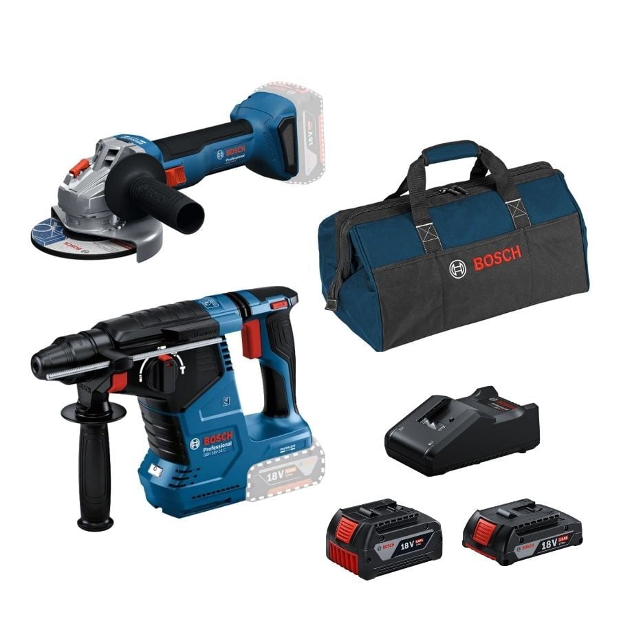 Bosch GBH 18V-24 C + GWS 18V-8