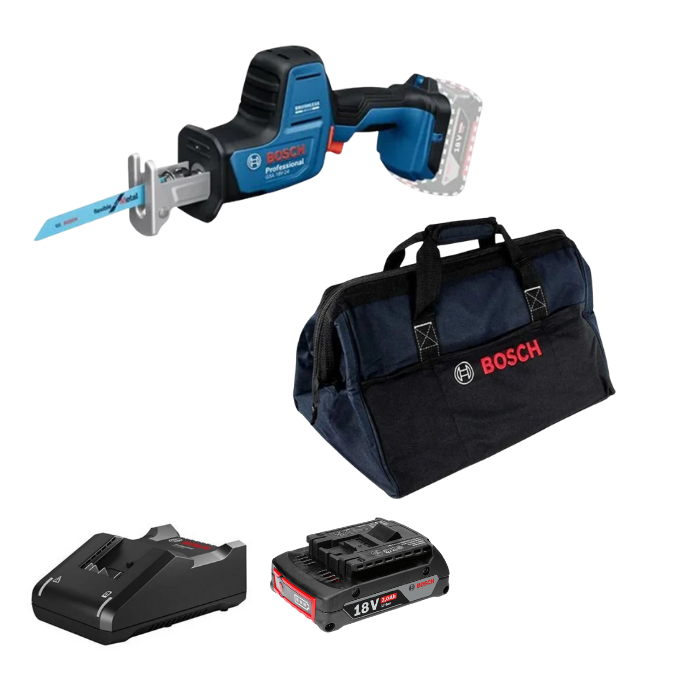 Bosch GSA 18V-24 Akülü Tilki Kuyruğu 2 Ah x 1 adet