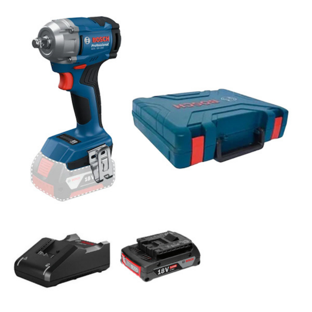 Bosch GDS 18V-350 Akülü Somun Sıkma 2 Ah x 1 adet