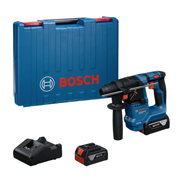 Bosch GBH 18V-18 Akülü Kırıcı Delici 4 Ah x 2 adet