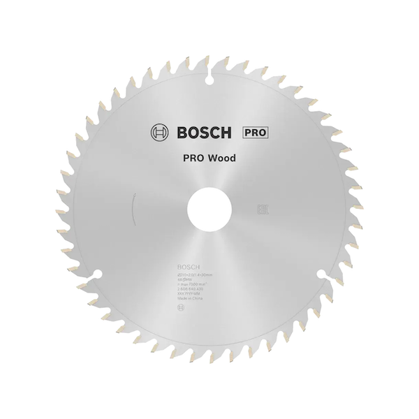 Bosch Daire Testere Bıçağı Ahşap 210x30mm 48 Diş - 5°