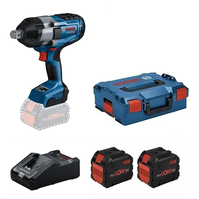 Bosch GDS 18V-1050 H Akülü Somun Sıkma 12 Ah x 2 adet