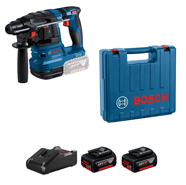 Bosch GBH 18V-22 Akülü Kırıcı Delici 5 Ah x 2 adet