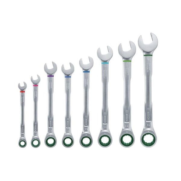Bosch Cırcırlı Anahtar Takımı 8 Parça