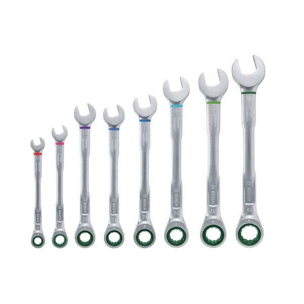Bosch Cırcırlı Anahtar Takımı 8 Parça