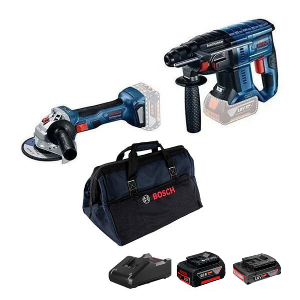 Bosch GBH 18V-18 + GWS 18V-8