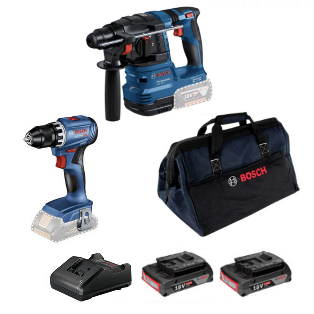 Bosch GBH 185-LI + GSR 18V-45