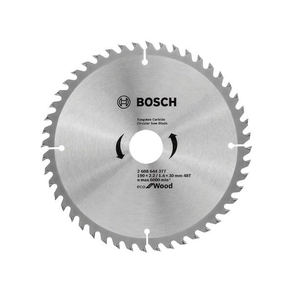 Bosch Daire Testere Bıçağı Ahşap 190x30mm 48 Diş