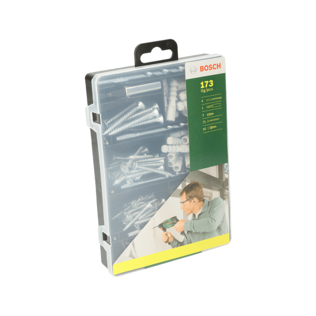 Bosch Dübel & Vida Seti 173 Parça