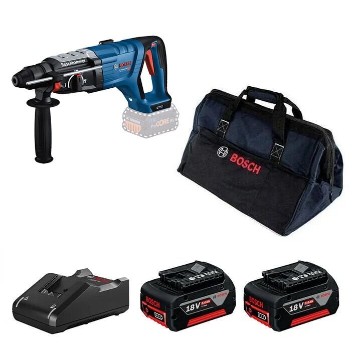 Bosch GBH 18V-28 D Akülü Kırıcı Delici 5 Ah x 2 adet