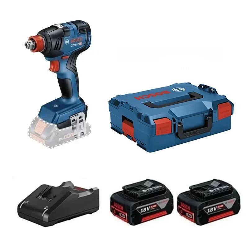 Bosch GDX 18V-200 Akülü Somun Sıkma 4 Ah x 2 adet