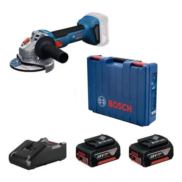 Bosch GWS 18V-8 Akülü Taşlama 5 Ah x 2 adet