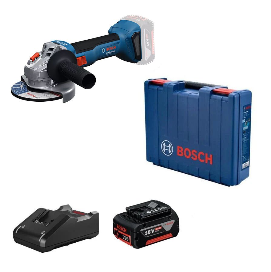 Bosch GWS 18V-8 Akülü Taşlama 4 Ah x 1 adet