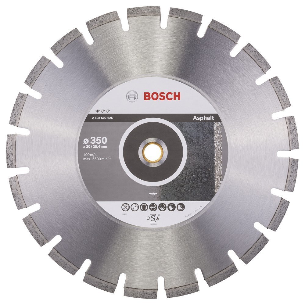 Bosch Asfalt Kesme Diski Standard 350 mm