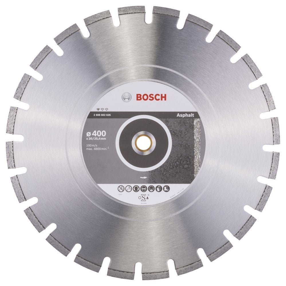 Bosch Asfalt Kesme Diski Standard 400 mm