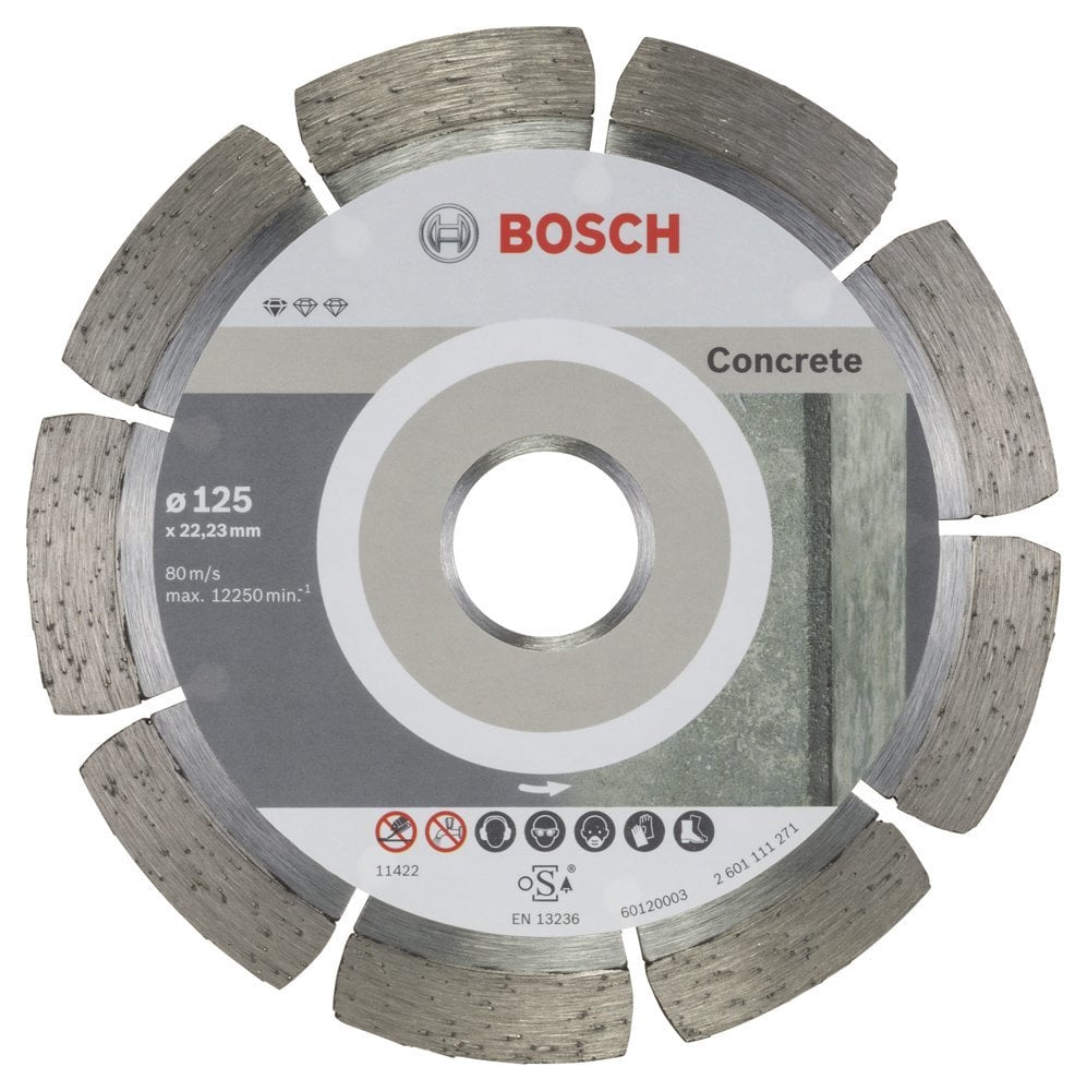 Bosch Beton Kesme Diski Standard 125 mm 10 adet