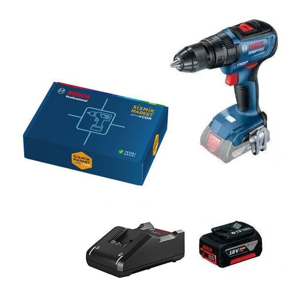 Bosch GSB 18V-50 Şarjlı Matkap 5 Ah x 1 adet