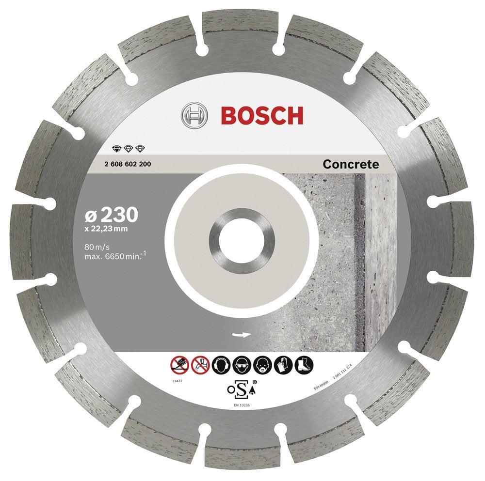 Bosch Beton Kesme Diski Standard 230 mm 10 adet