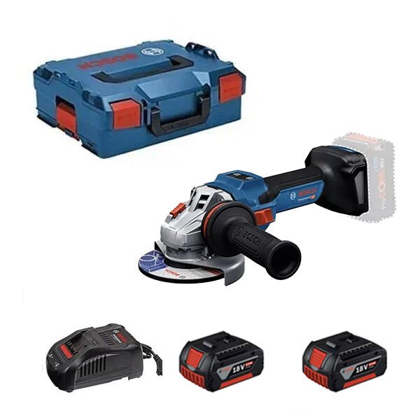 Bosch GWS 18V-15 S Akülü Taşlama 5 Ah x 2 adet