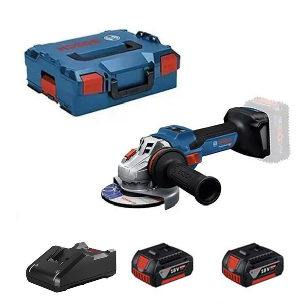 Bosch GWS 18V-15 S Akülü Taşlama 5 Ah x 2 adet