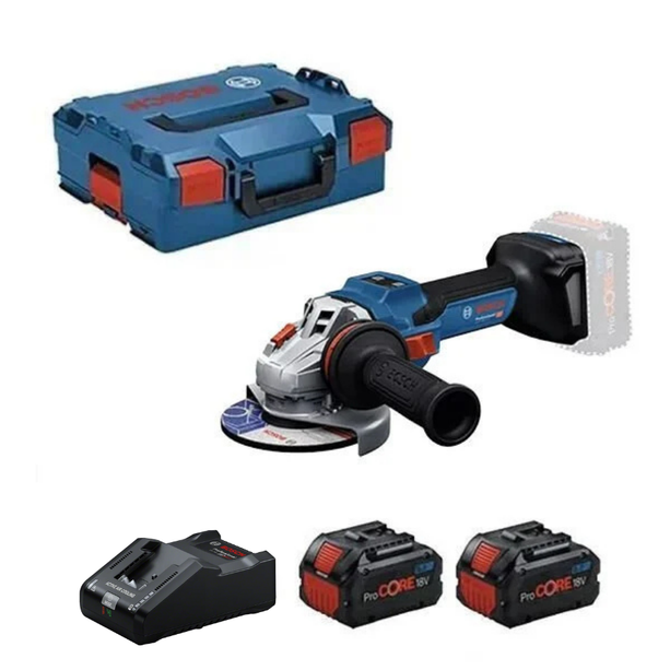 Bosch GWS 18V-15 S Akülü Taşlama 8 Ah x 2 adet