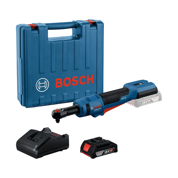 Bosch GRC 18V-60 Köşeli Somun Sıkma 2 Ah x 2 adet