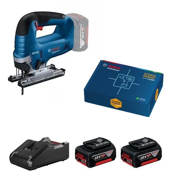 Bosch GST 185-LI Akülü Dekupaj 5 Ah x 2 adet