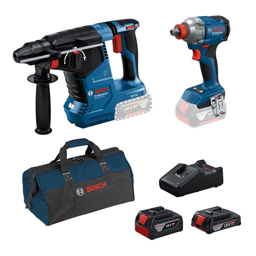 Bosch GBH 18V-24 C + GDX 18V-285