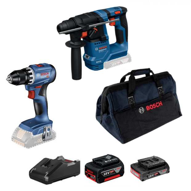 Bosch GBH 18V-18 + GSR 18V-45