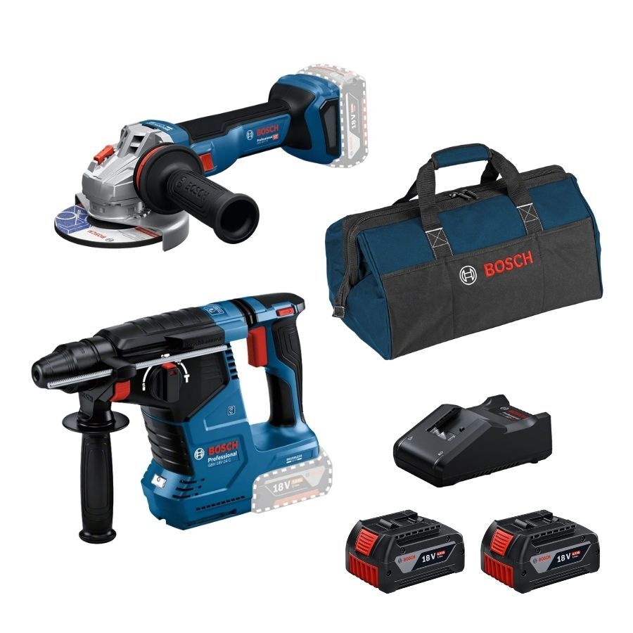 Bosch GBH 18V-24 C + GWS 18V-11 S