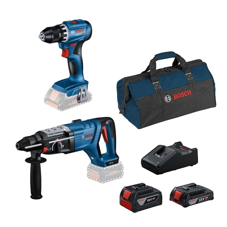 Bosch GBH 18V-28 D + GSR 18V-45