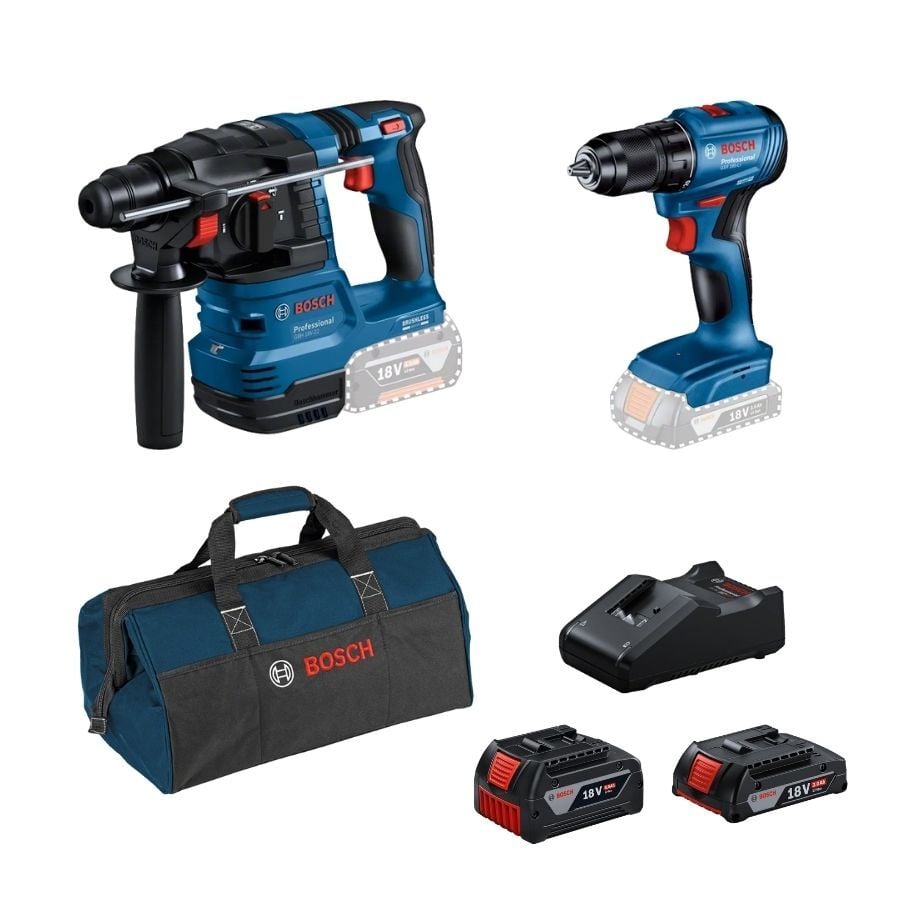 Bosch GBH 18V-22 + GSR 185-LI