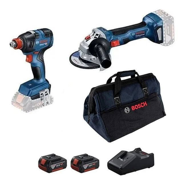 Bosch GDX 18V-200 + GWS 180-LI
