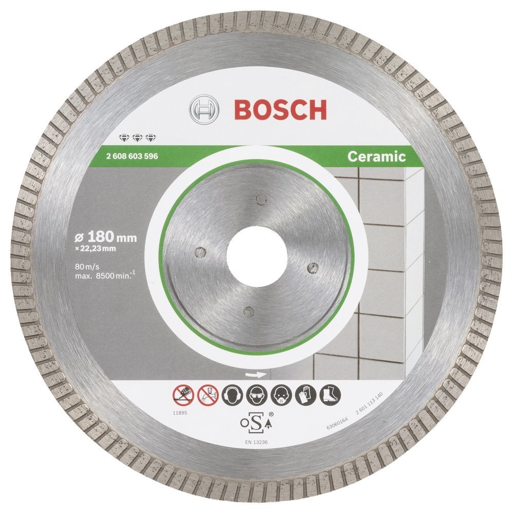 Bosch Seramik Kesme Diski Turbo Best 180 mm