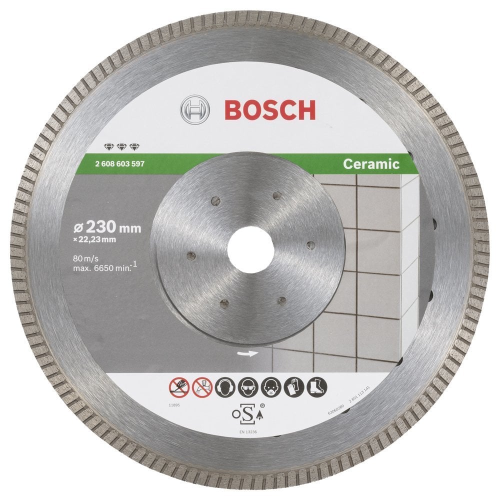 Bosch Seramik Kesme Diski Turbo Best 230 mm