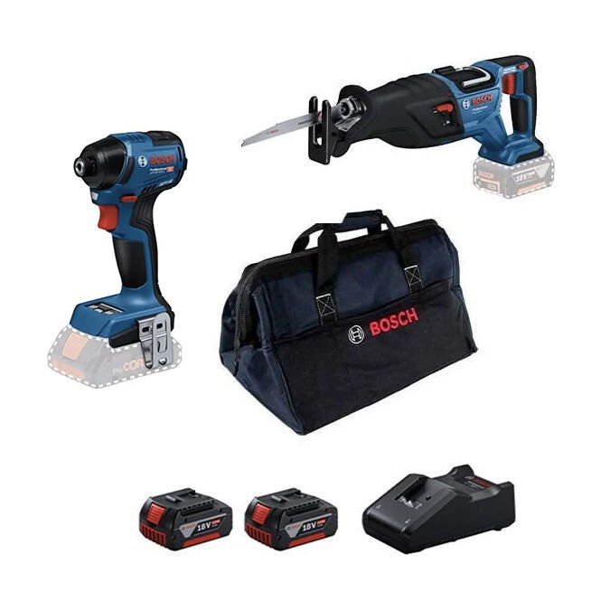Bosch GDR 18V-220 C + GSA 185-LI