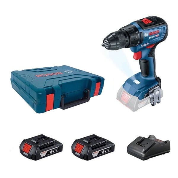 Bosch GSR 18V-50 Akülü Vidalama 2 Ah x 2 adet
